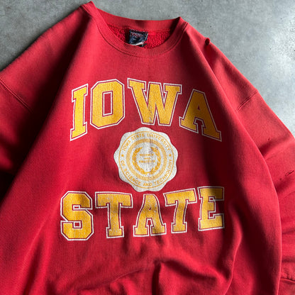 Vintage Iowa State University Crest Sweatshirt