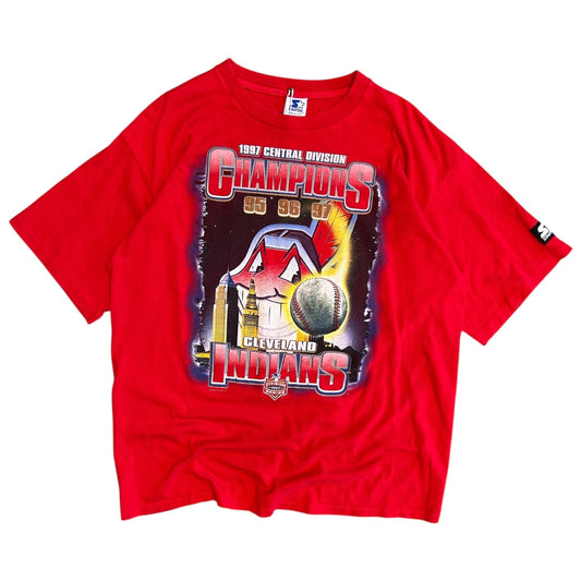 1997 Cleveland Indians Central Division Champs Tee