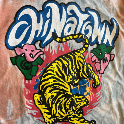 Chinatown Market Tie Dye Tiger Tee