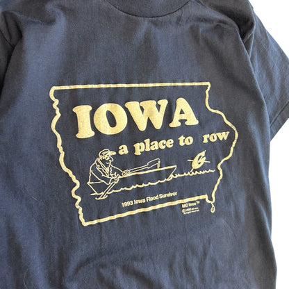 Vintage 1993 Iowa A Place To Row Tee