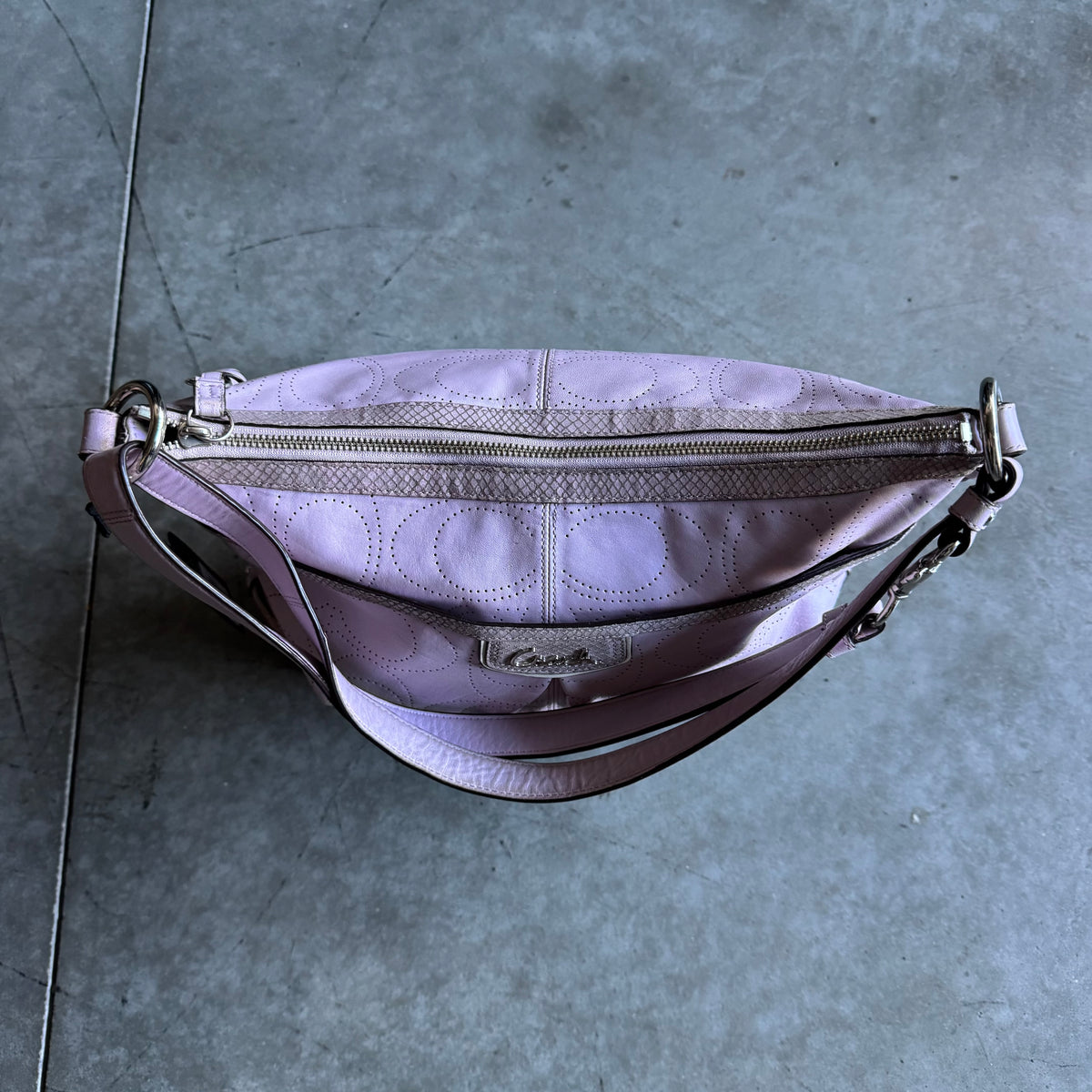 Coach Lilac Elevated Duffle Bag