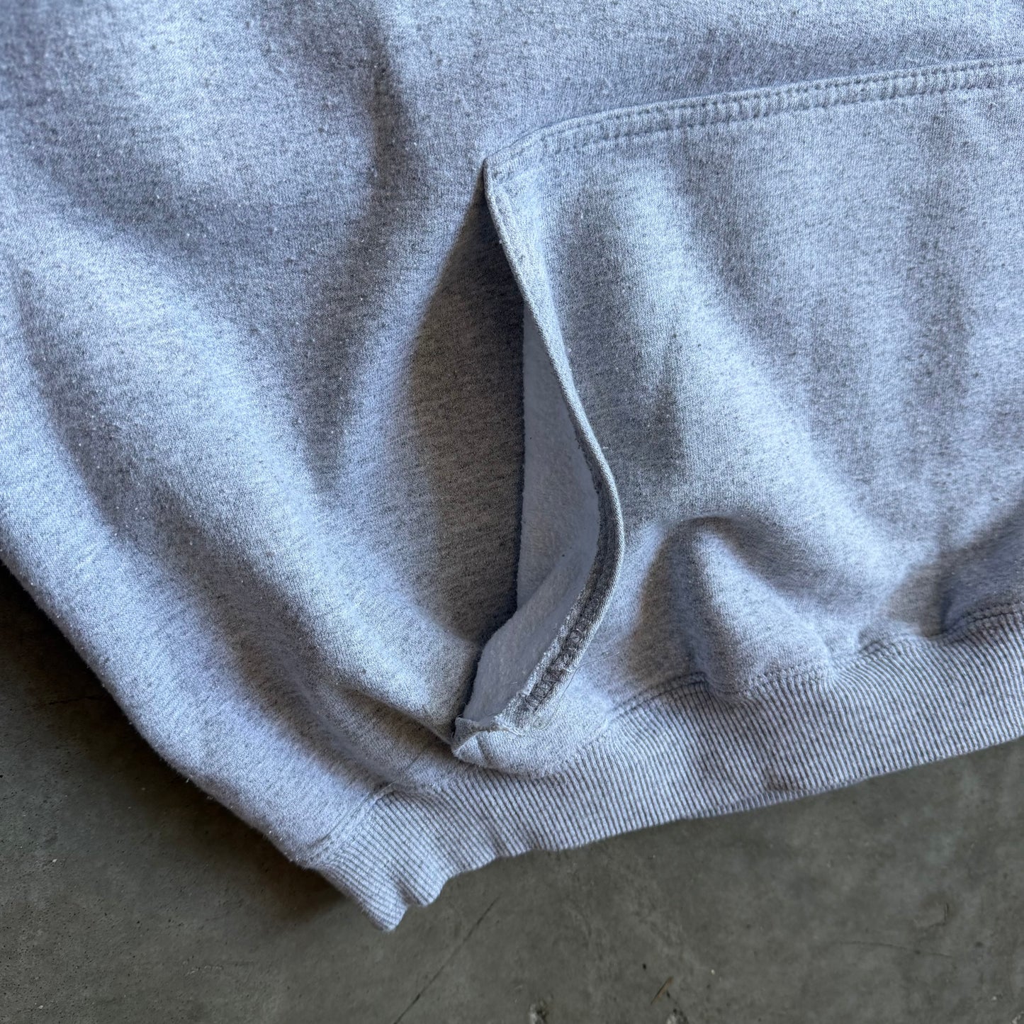 Vintage Drake University “Drake” Spell-Out Gray Hoodie