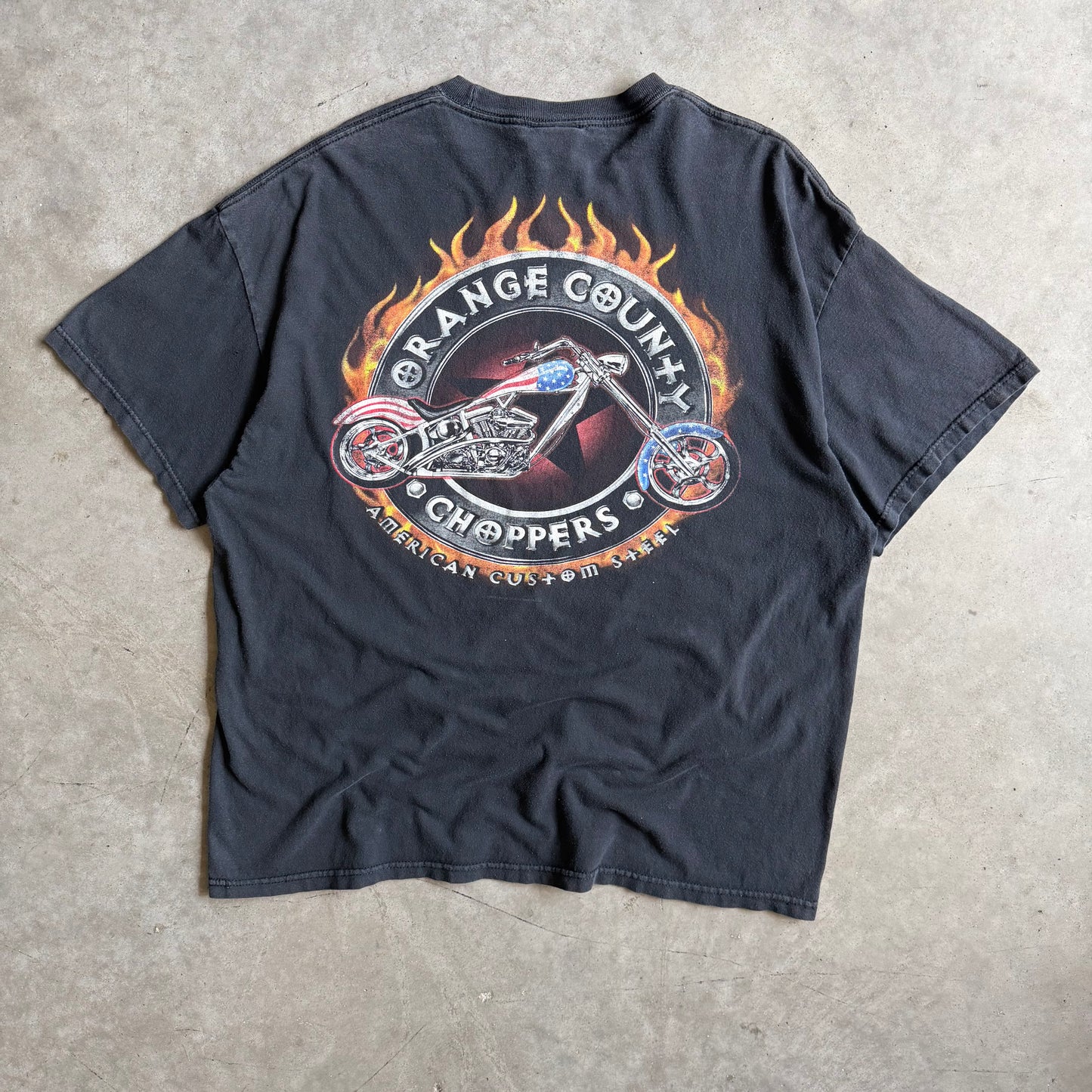 Y2K Orange County Choppers American Custom T Shirt