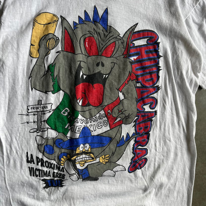 Vintage Mexico Chupacabras Monster Tee