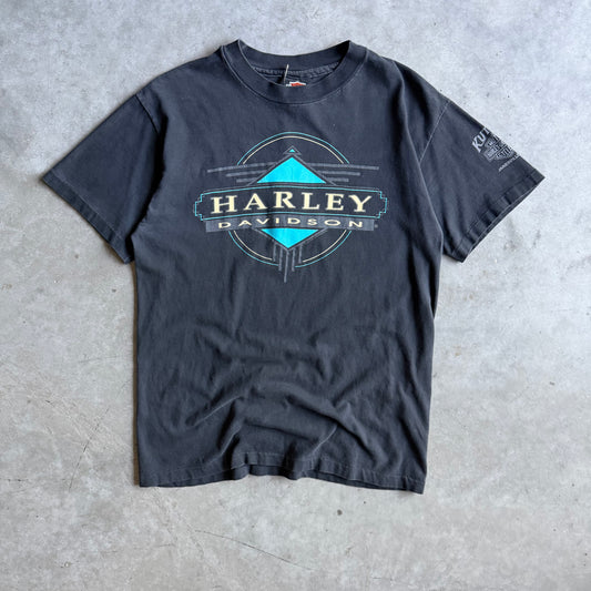 Vintage Harley Davidson Native Logo Tee