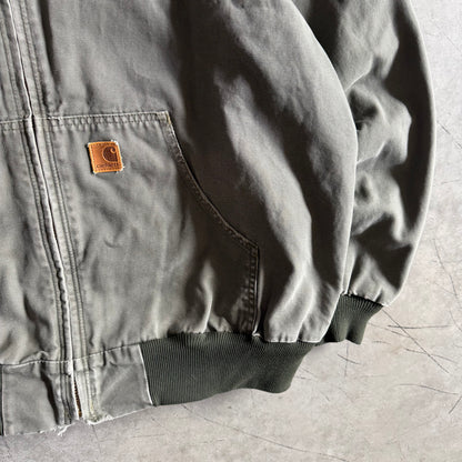 Carhartt ‘J280 MOS’ Moss Green Quilt Lined Active Jacket