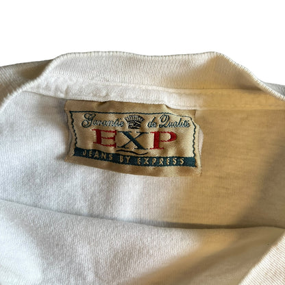 Vintage Express Jeans ‘EXP’ White Tee