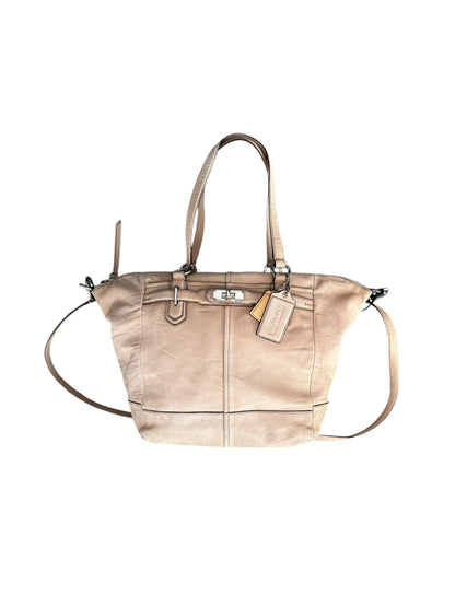 Coach Distressed Chelsea Jaden Bag In Beige