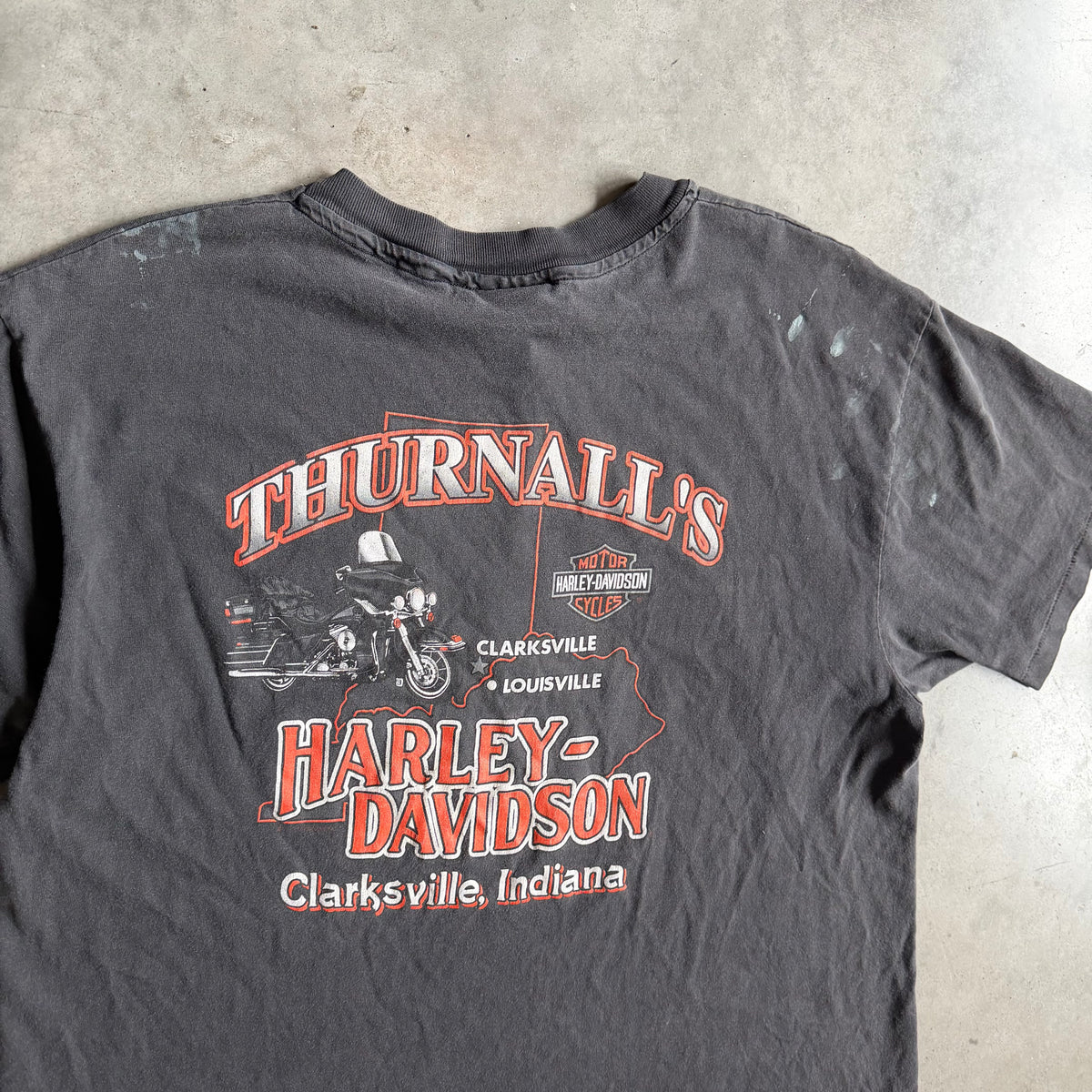 Vintage Harley Davidson America’s Legend Eagle Flag T Shirt