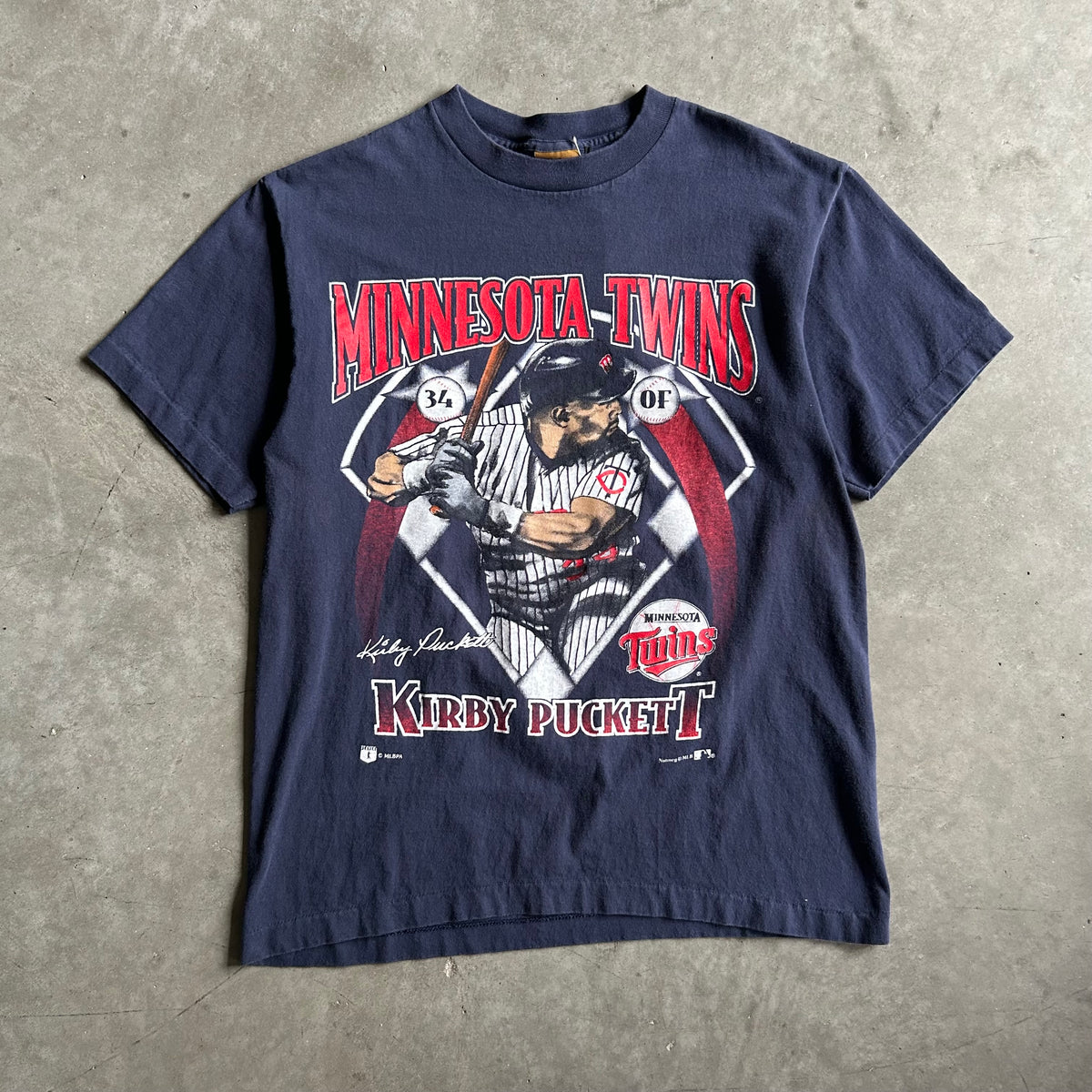 Vintage Nutmeg Minnesota Twins Kirby Puckett T Shirt