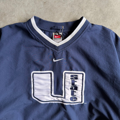 Y2K Nike Utah State Aggies Embroidered Logo Pull-Over