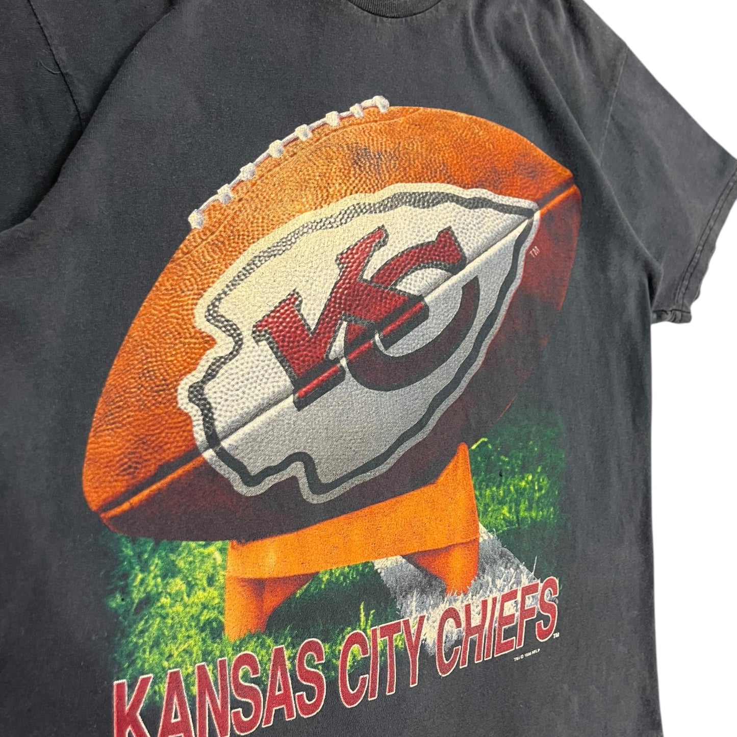 Vintage Kansas City Chiefs Football Logo Tee