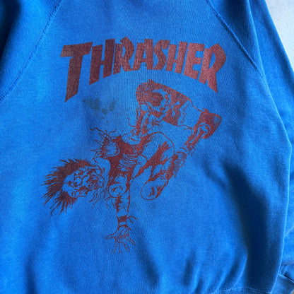 Vintage ‘80s Thrasher Pushead Raglan Sweatshirt