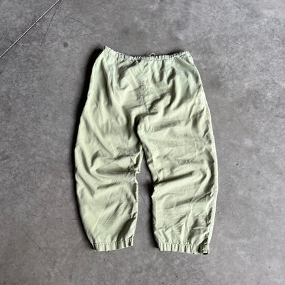 Women’s Vintage Green Cargo Capris