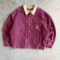 Vintage Carhartt ‘JB0946’ Ruby Suede Collar Trucker Jacket