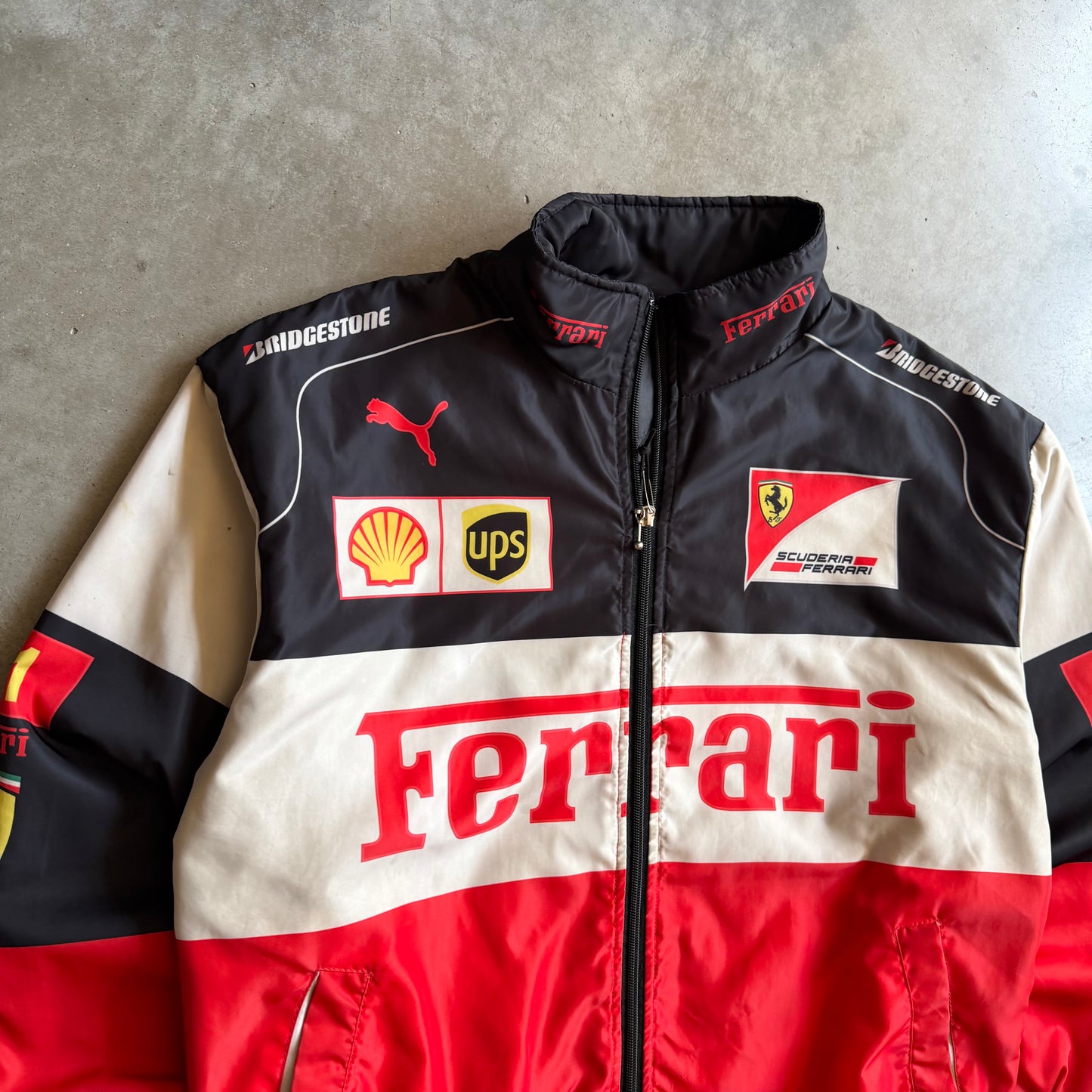 Vintage Puma Scuderia Ferrari F1 Racing Team Jacket