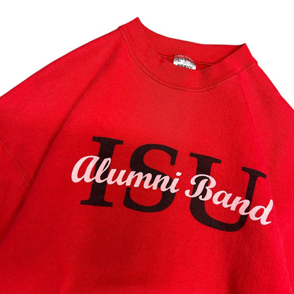 Vintage Red ISU Alumni Band Sweatshirt