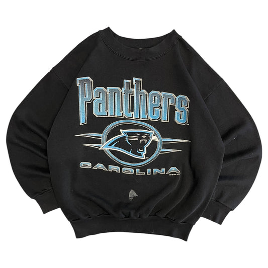 Vintage NFL Carolina Panthers Graphic Crewneck Sweatshirt