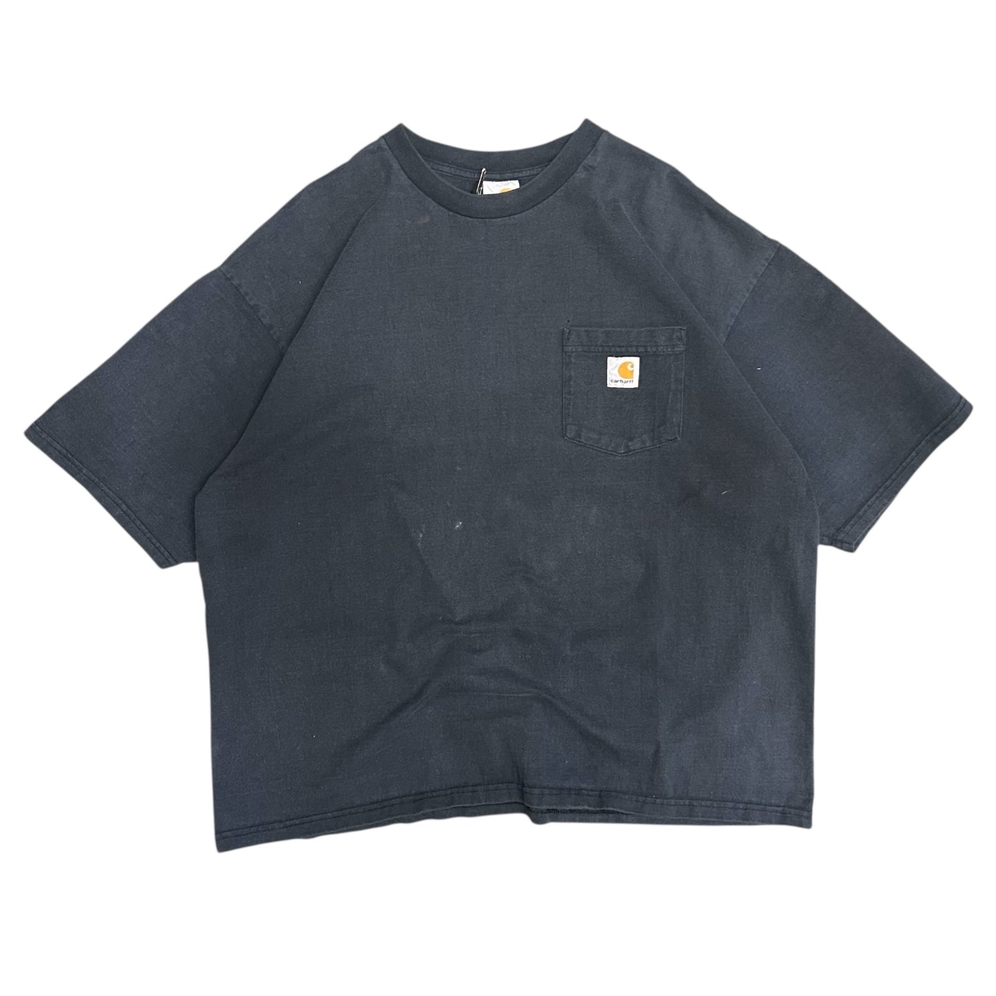 Vintage Carhartt Patch Navy Pocket Tee