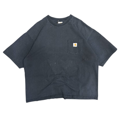 Vintage Carhartt Patch Navy Pocket Tee