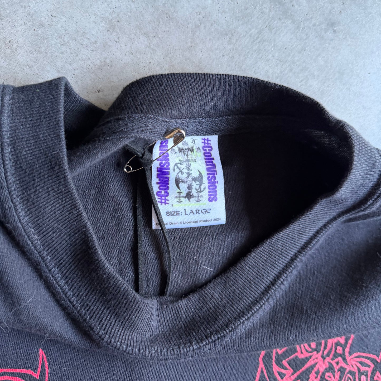 Bladee Cold Visions Longsleeve Concert Tee