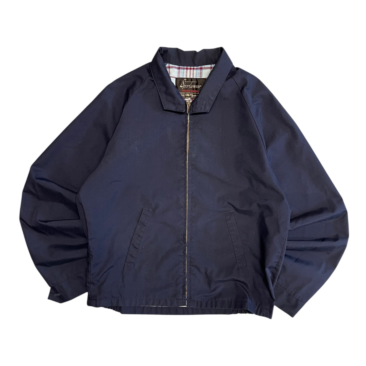 Vintage 70s Penneys Navy Harrington Jacket