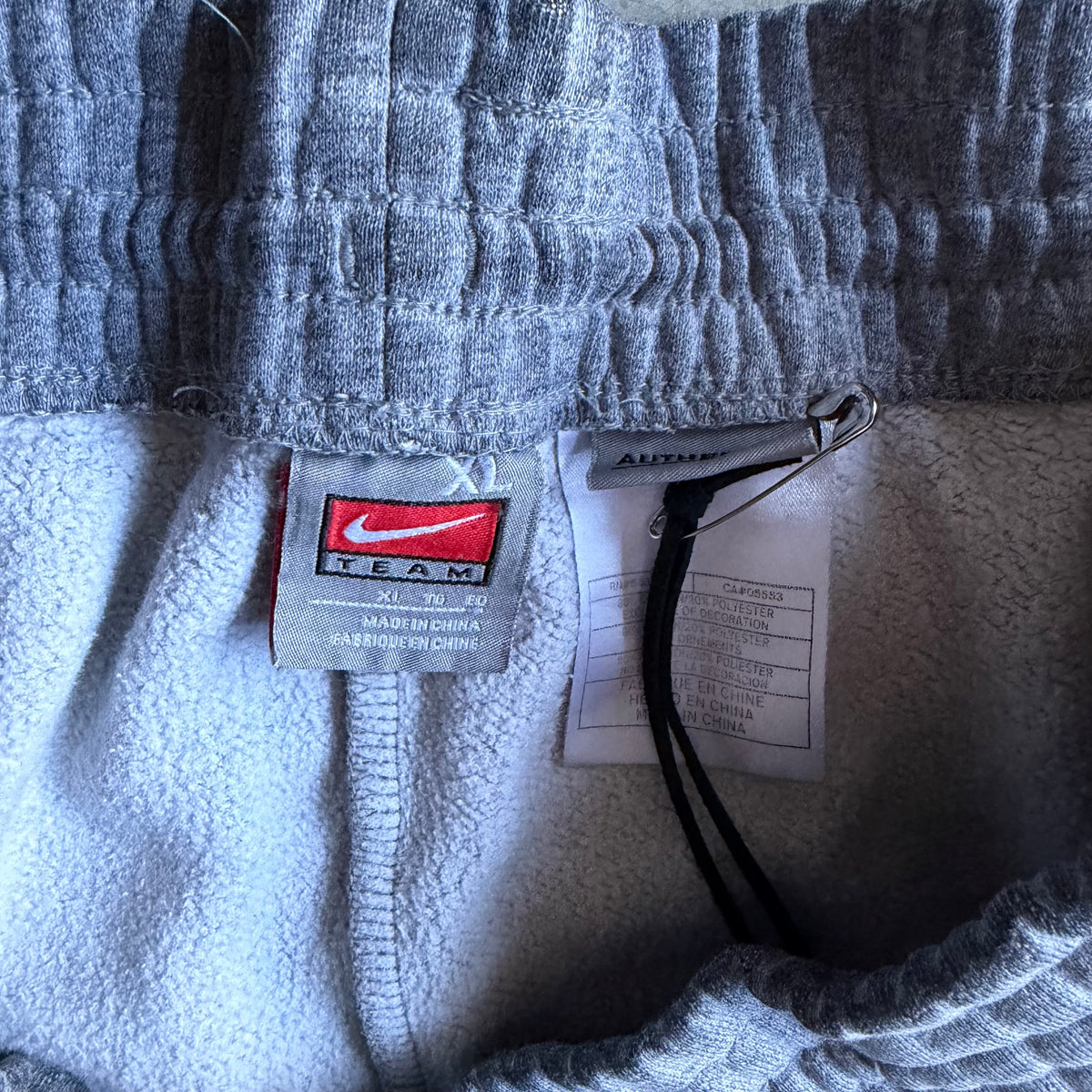Vintage Nike Iowa Hawkeyes Gray Sweatpants