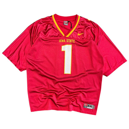 Y2K Nike Iowa State #1 Football Jersey