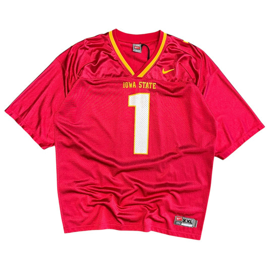 Y2K Nike Iowa State #1 Football Jersey