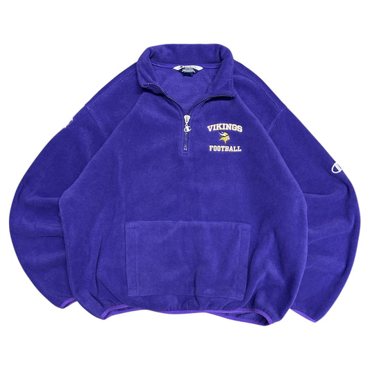 Y2K Vikings Quarter Zip Fleece
