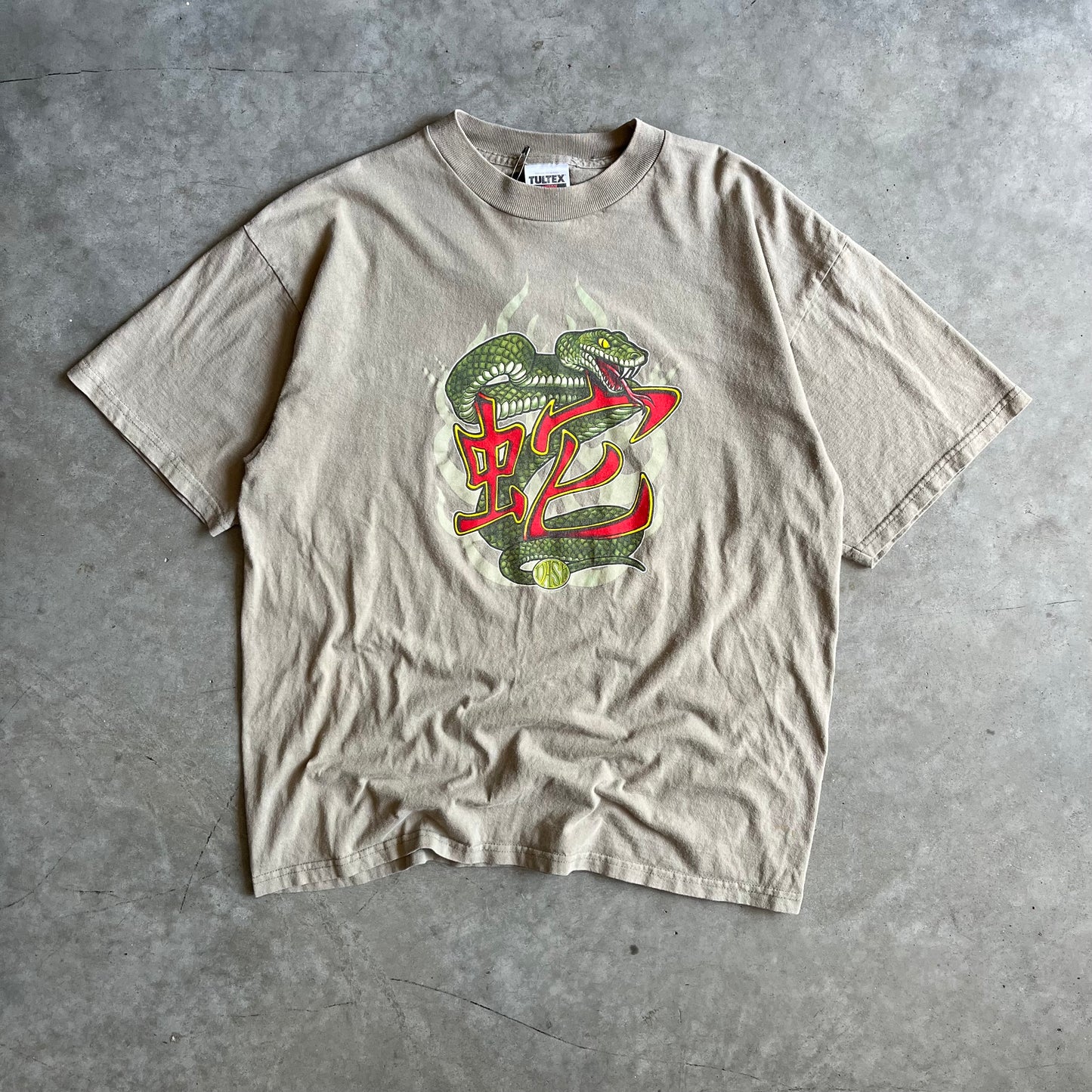 Y2K Nash Skateboards Snake Kanji Tee