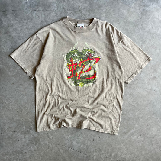 Y2K Nash Skateboards Snake Kanji Tee