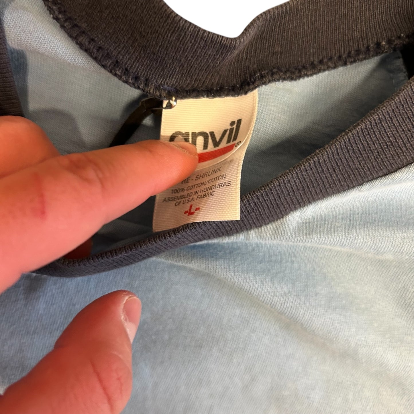 Vintage Sublime Blue Raglan Shirt