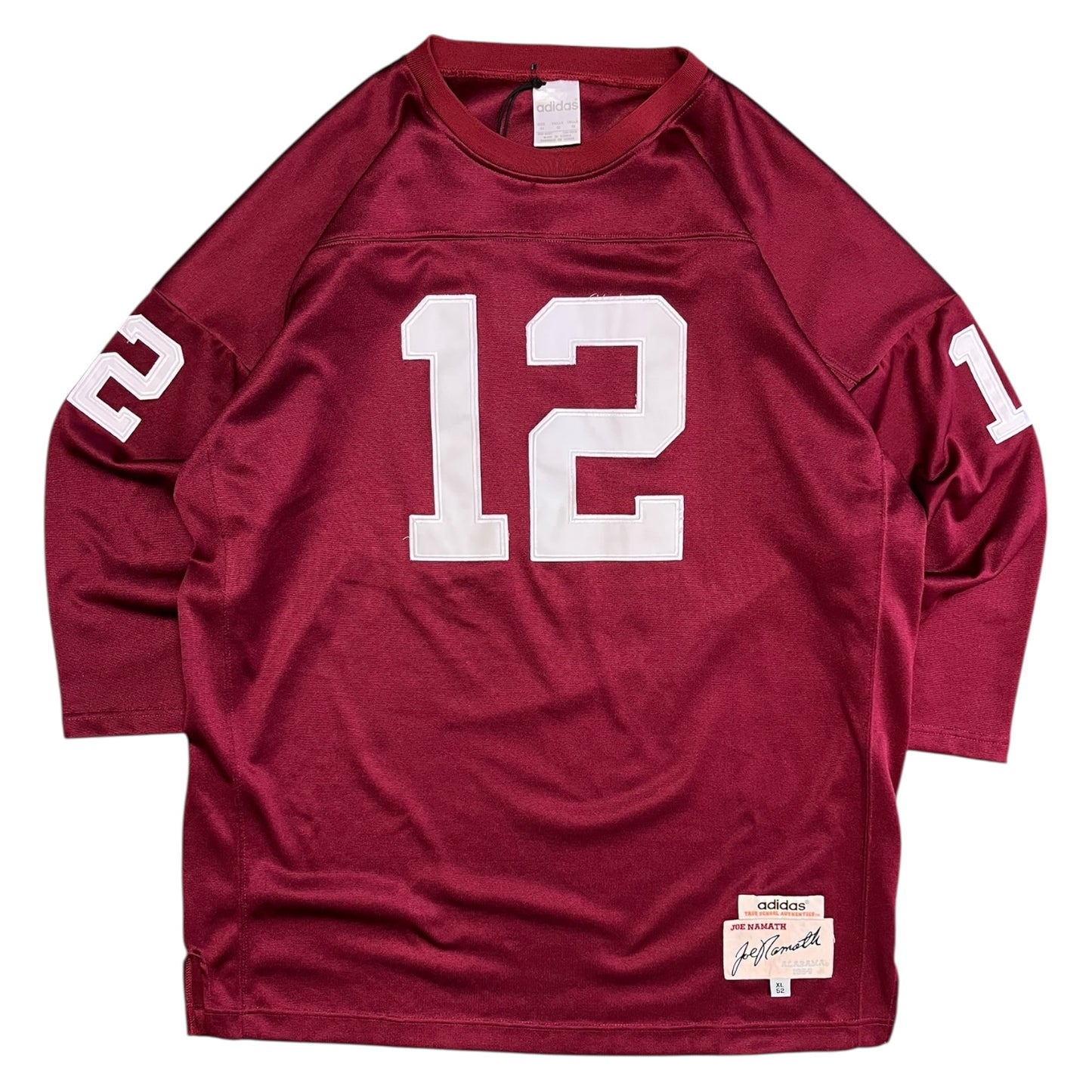 Vintage adidas Namath Alabama #12 Jersey