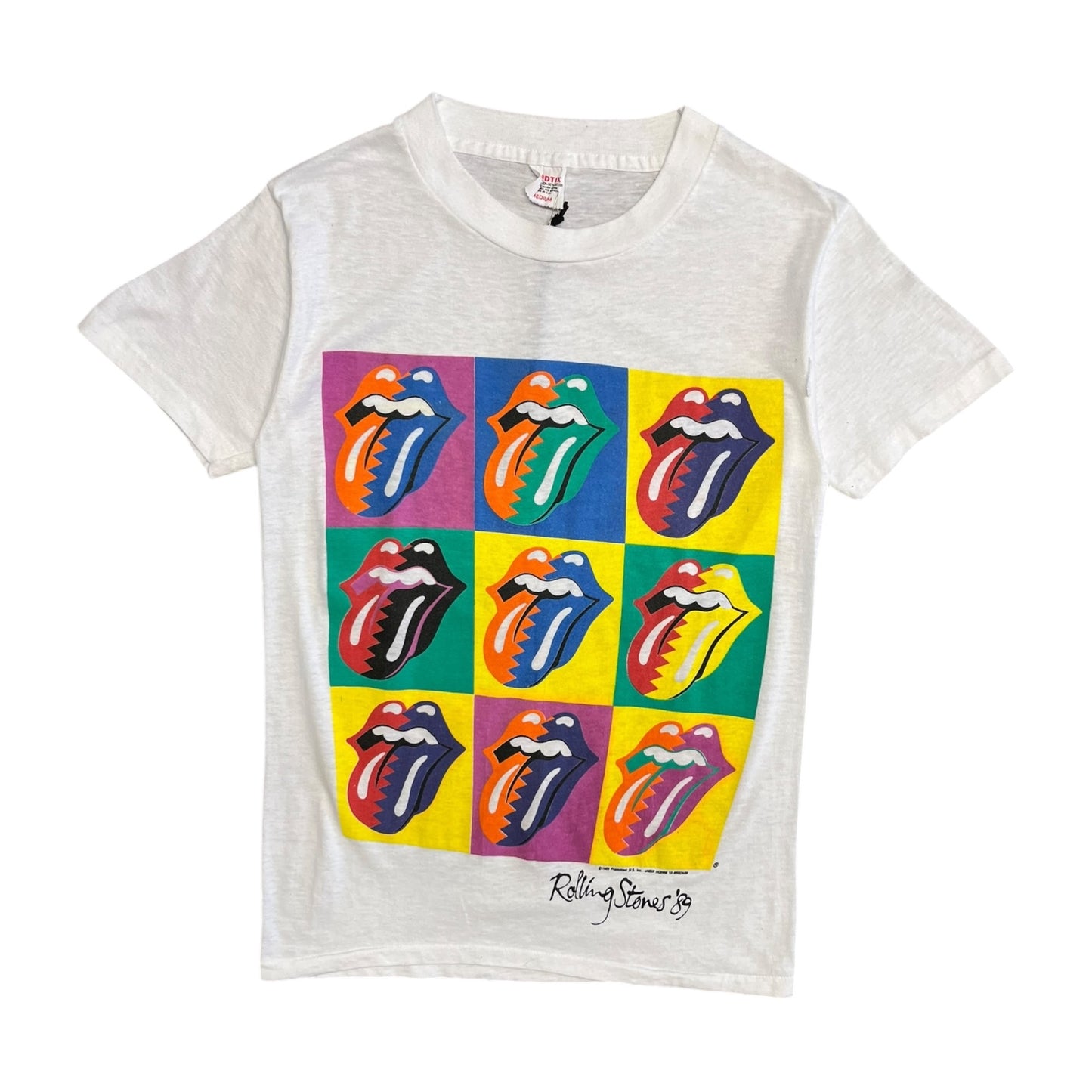 Vintage 1989 Rolling Stones Tongue T Shirt