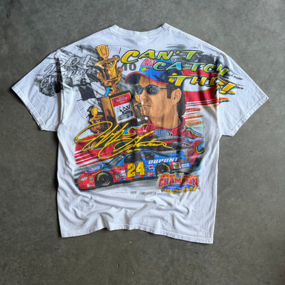 Vintage Jeff Gordon 2001 Winston Cup Champion AOP Tee