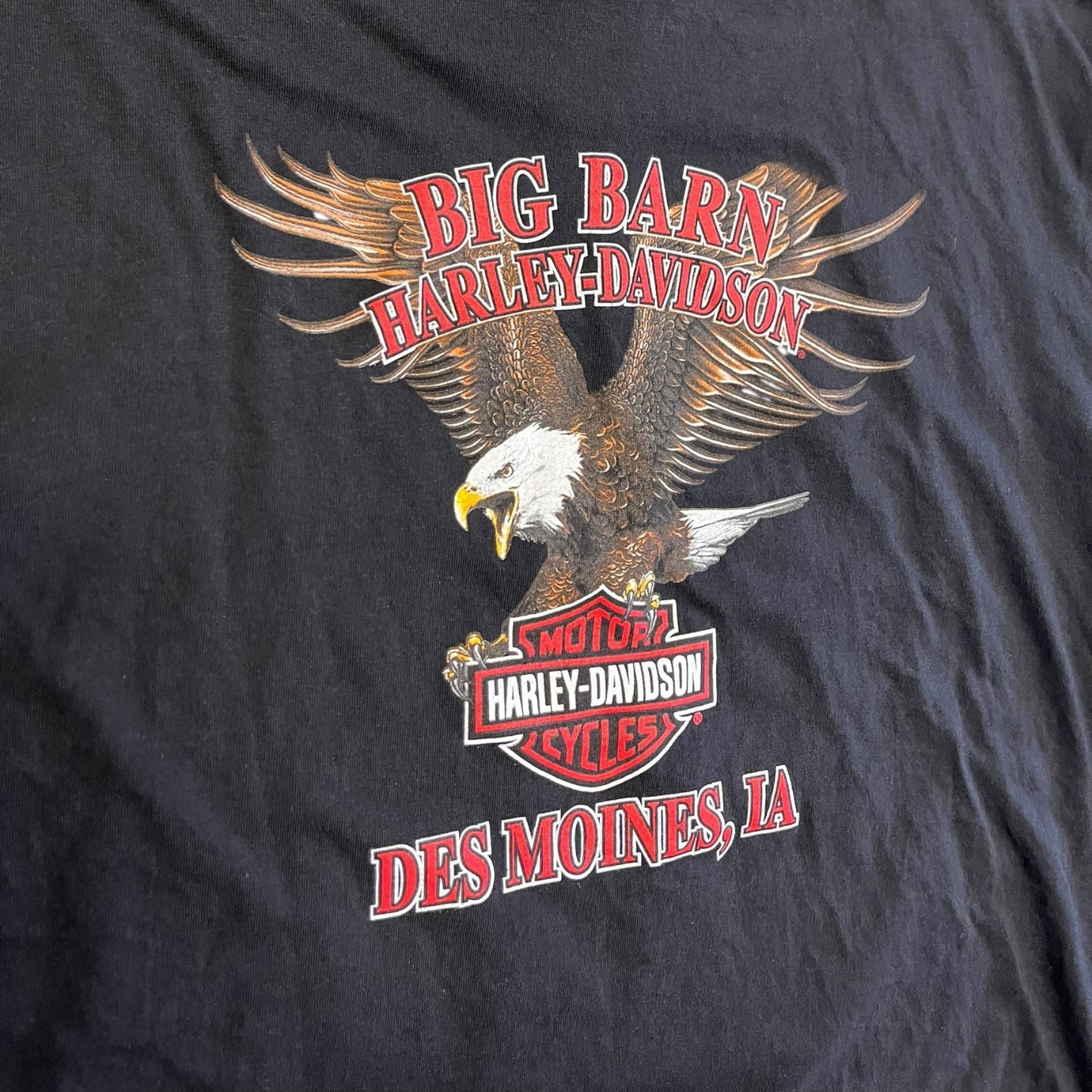 Y2K Big Barn Harley Davidson “Hot Ride” Tee