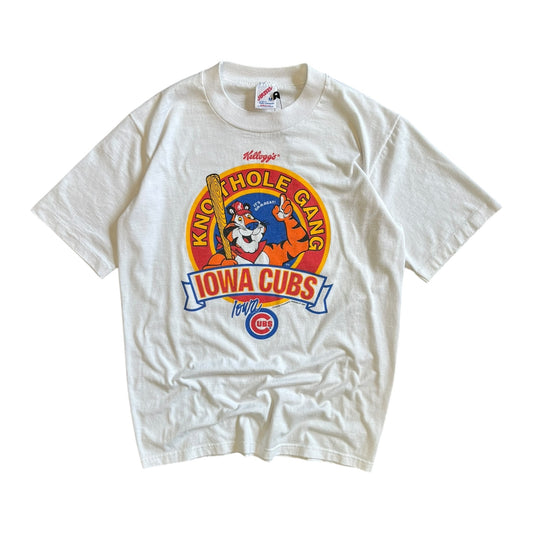 Vintage Iowa Cubs Tony The Tiger Knothole Gang Tee