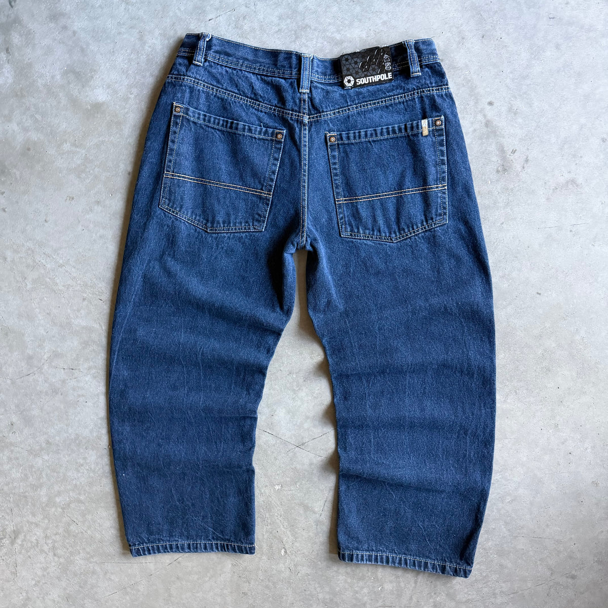 Y2K South Pole Baggy Indigo Jeans