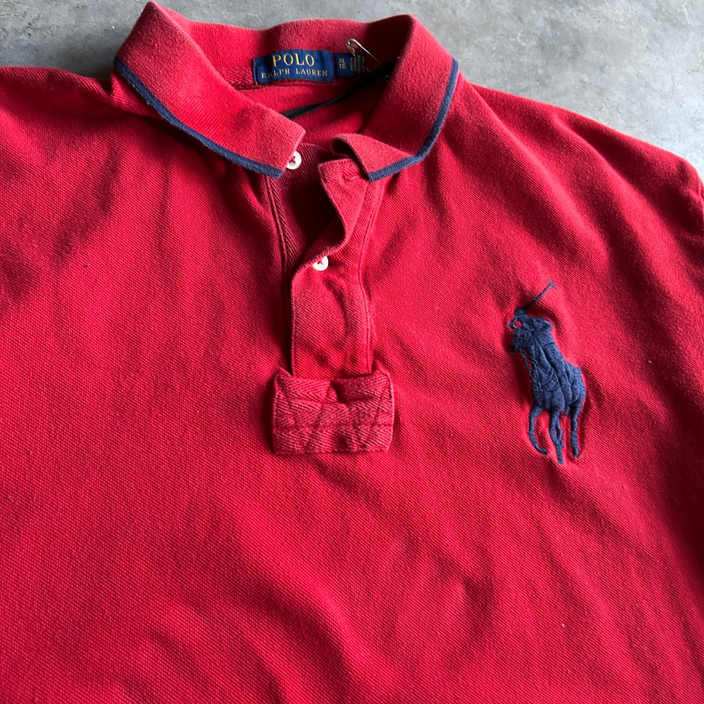Y2K Polo Ralph Lauren Logo Polo Tee