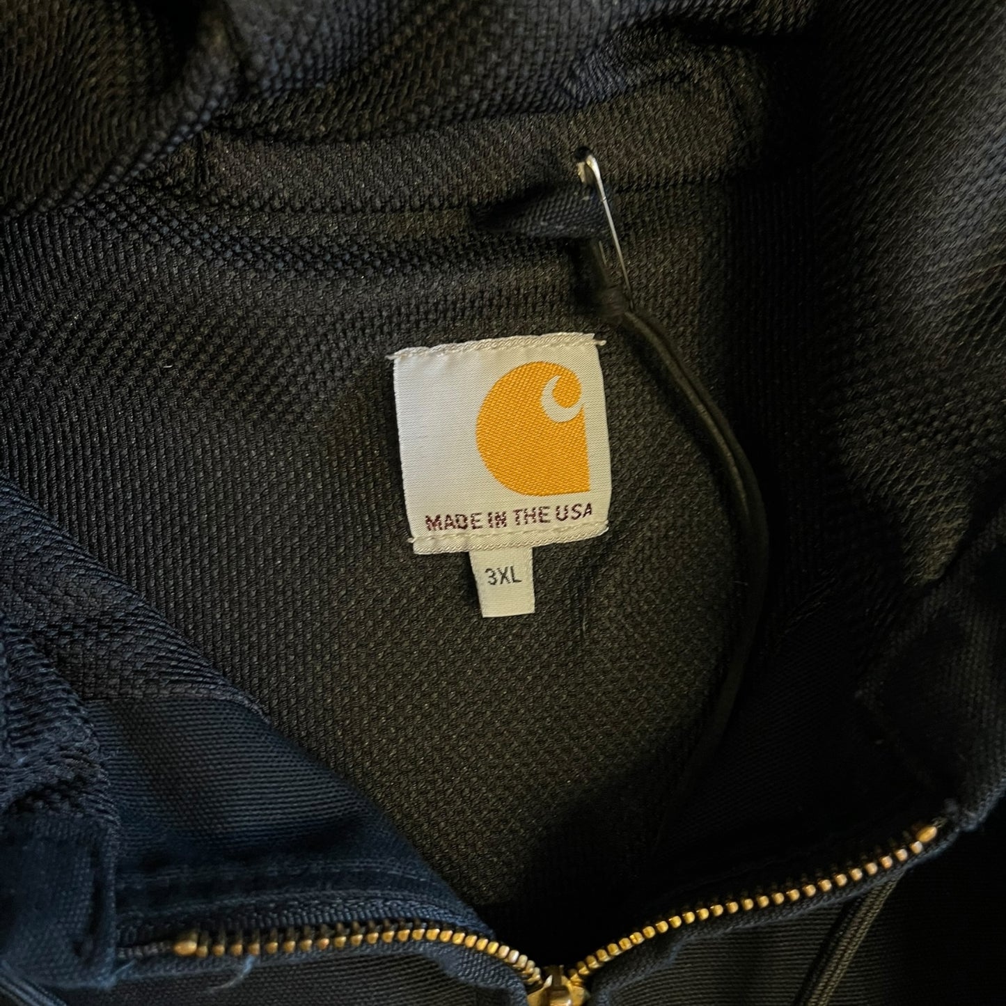 Carhartt ‘J131 BLK’ Black John Deere Active Jacket