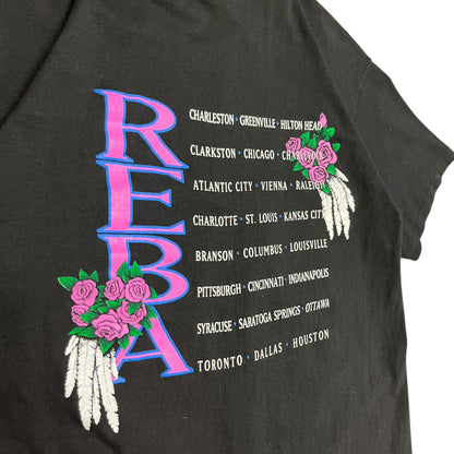 Vintage Reba Heart Spell Out Tour T Shirt