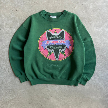Vintage Fox Genuine Apparel Forest Green Sweatshirt