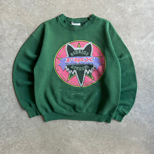 Vintage Fox Genuine Apparel Forest Green Sweatshirt