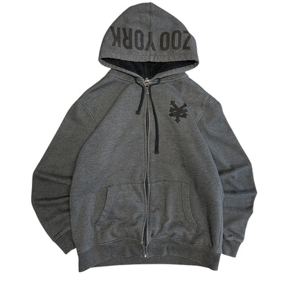 Y2K Zoo York Sherpa Lined Hoodie