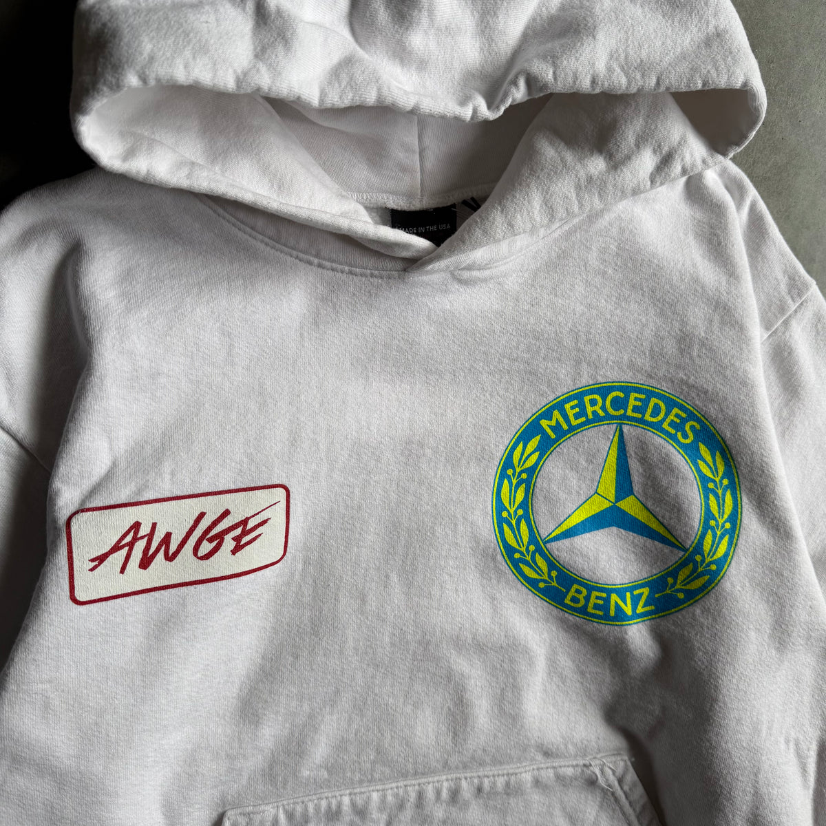 AWGE Group x Mercedes Benz Big Logo Hoodie