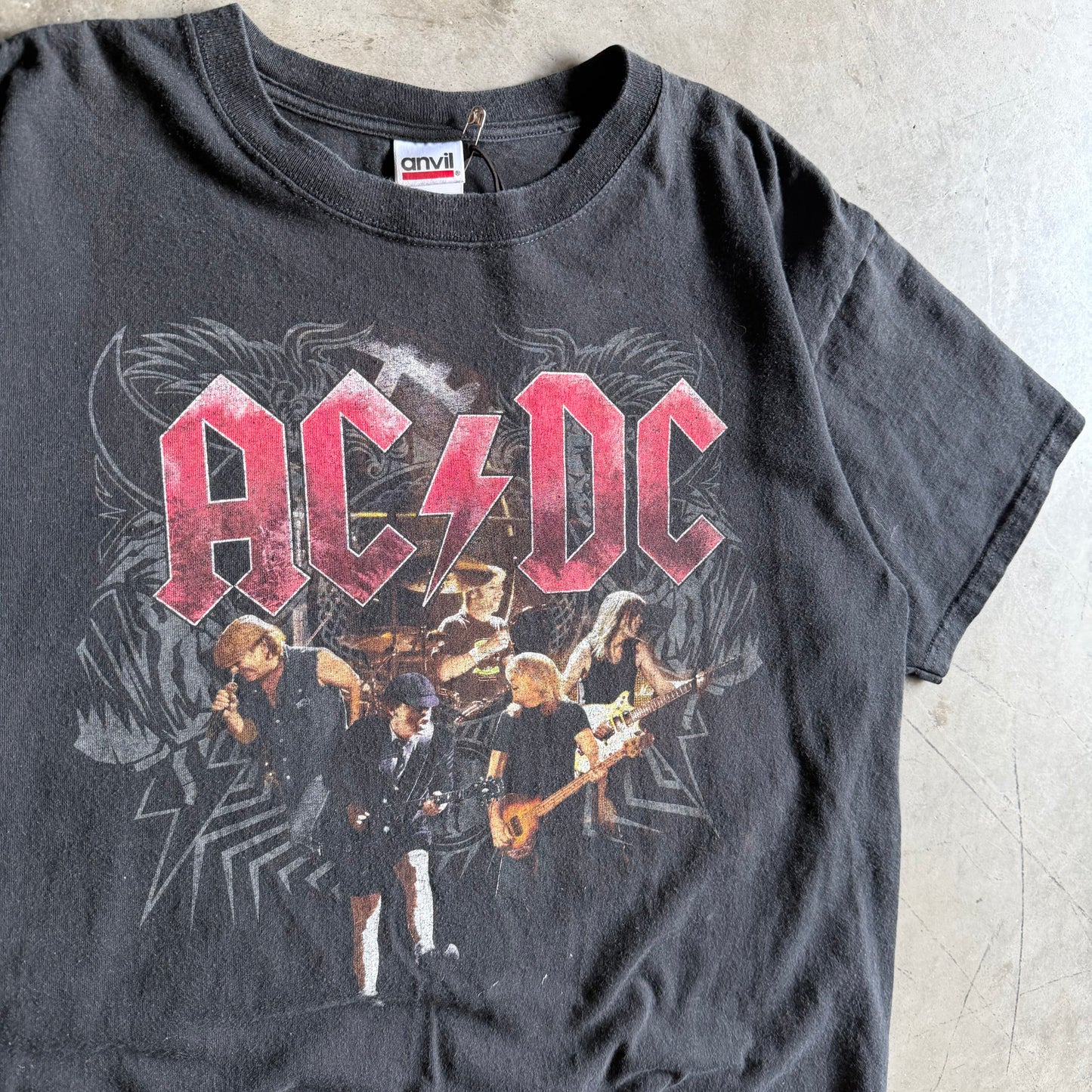 Y2K AC/DC 2009 Black Ice Tour Tee