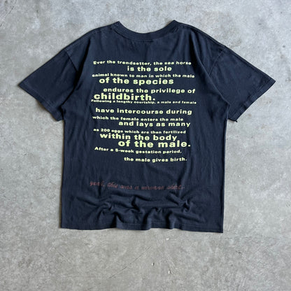 Vintage 1993 Nirvana Seahorse T Shirt