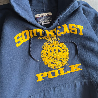 Y2K Southeast Polk FFA Navy Champion Hoodie