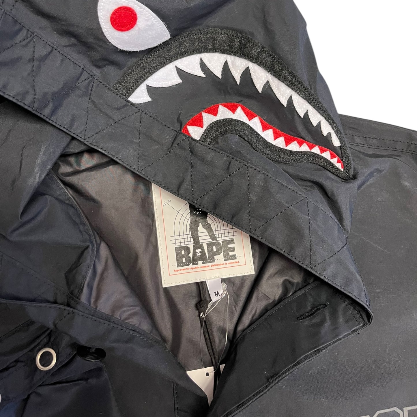 A Bathing Ape Multi Pocket Shark Military Jacket